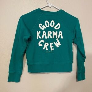 Spiritual gangster sweatshirt good karma crew